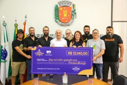 Provopar recebe recursos arrecadados no Festival das Cervejarias Independentes de Maringá