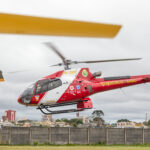 Ratinho Junior envia helicóptero para ajudar vítimas de ciclone extratropical no Rio Grande do Sul