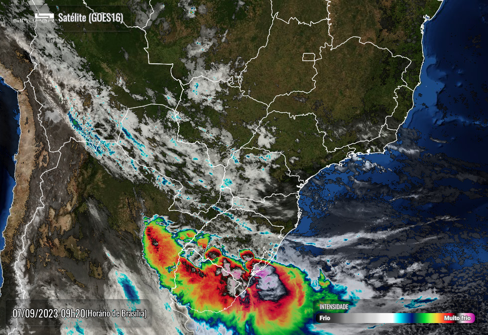 Previsão do tempo, Radar Simepar