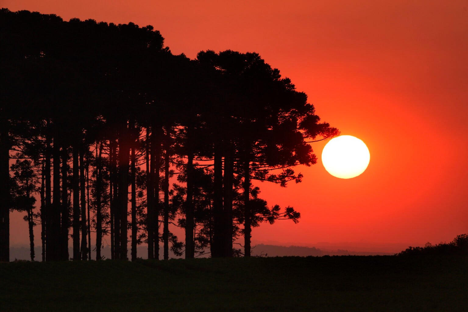 Pinheiros do Paraná, dia de muito calor