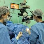 Comboio da Saúde atende 58 pessoas com cirurgias de catarata em Londrina
