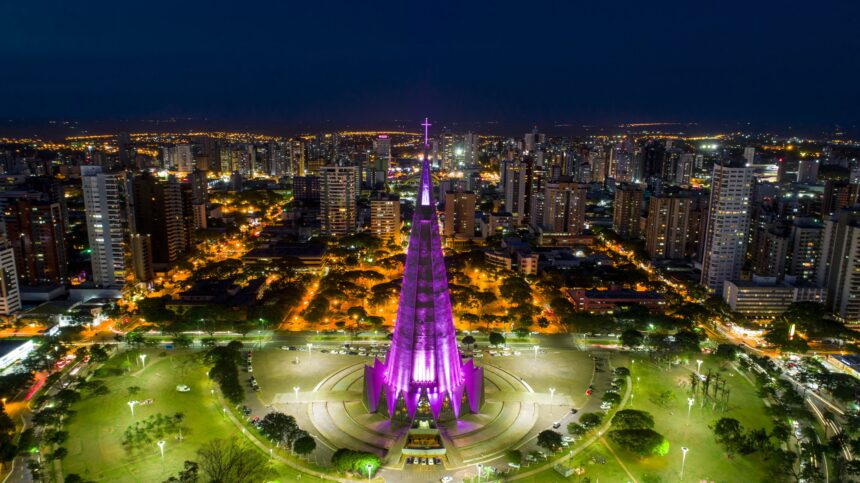 Noite em Maringá Paraná