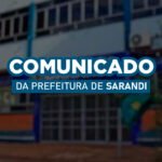Comunicado da Prefeitura de Sarandi