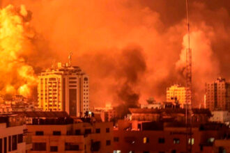 Bombardeio na Faixa de Gaza