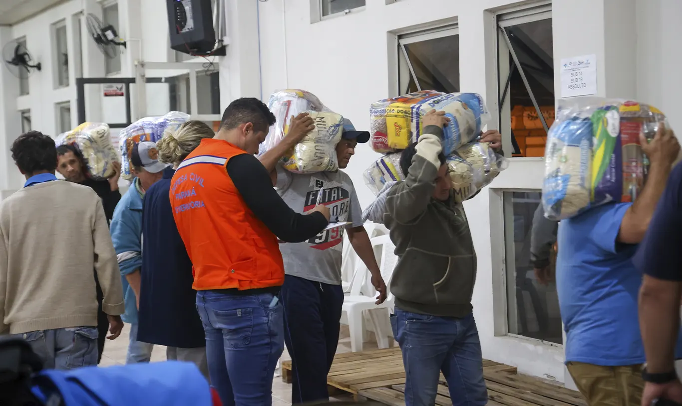 Mais 580 cestas básicas chegam a União da Vitória