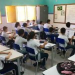 sala de aula do ensino médio