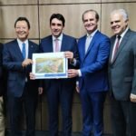 O prefeito Ulisses Maia cumpriu agenda em Brasília nesta quarta-feira, 25, em busca de investimentos para Maringá.