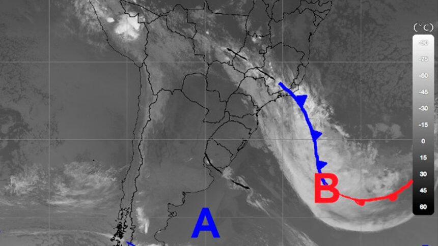 Confira a previsão do tempo do Simepar para o início da semana no Paraná