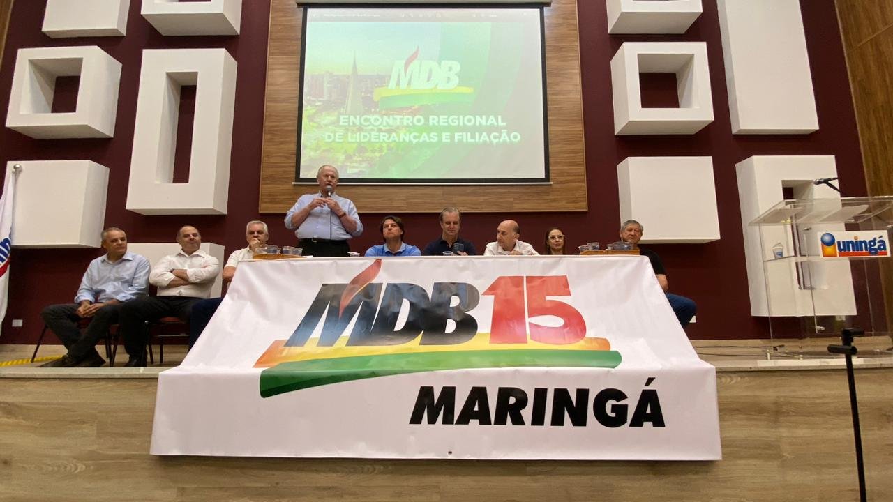 Encontro do MDB em Maringá