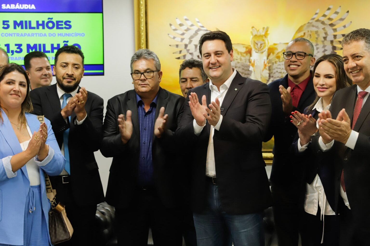 Sabáudia e Floresta recebem recursos para a pavimentação de ruas