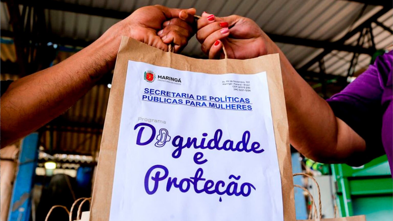 distribuição gratuita de absorventes para pessoas de baixa renda ou em situação de vulnerabilidade social