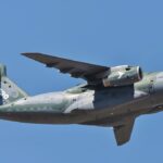 09/10/2023, Avião da Embraer KC 390. Foto: Marcos Corrêa/PR/Wikipedia