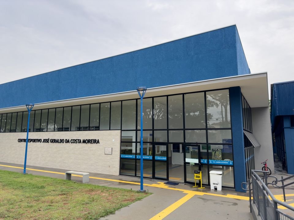 novo centro esportivo do Jardim Alvorada