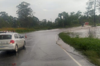 Rodovias de Ponta Grossa tem novos pontos de bloqueio devido a alagamentos