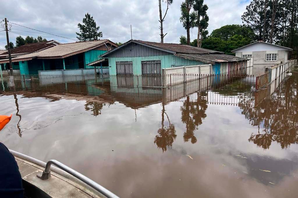 Mais uma cidade tem decreto emergencial homologado; são 3.572 desabrigados no Paraná