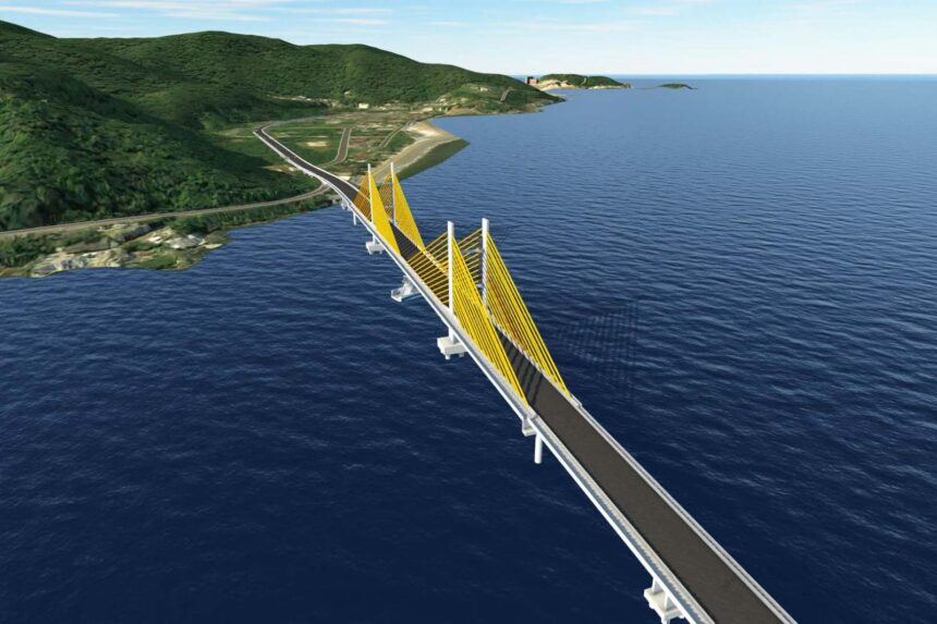 Obras da Ponte de Guaratuba