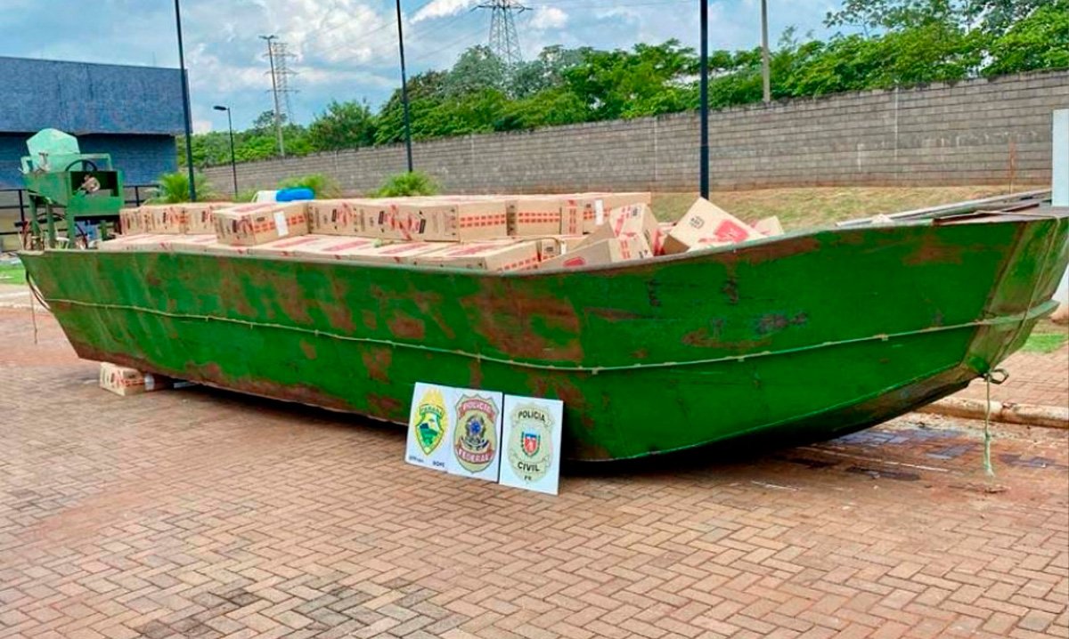 20 mil pacotes de cigarros