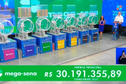 Mega-Sena do concurso 2655