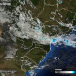 Radar Simepar, previsão do tempo, nuvens e mapa do Brasil