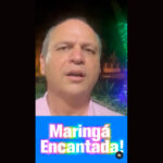 Aniversariante, Ricardo Barros participa da Maringá Encantada