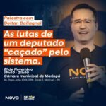 Palestra com Deltan Dallagnol dia 21 em Maringá