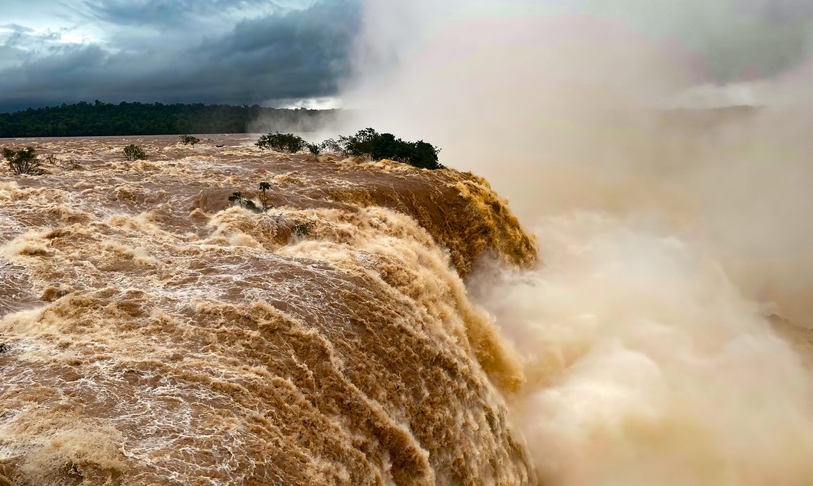 Cataratas do Iguaçu, no Paraná