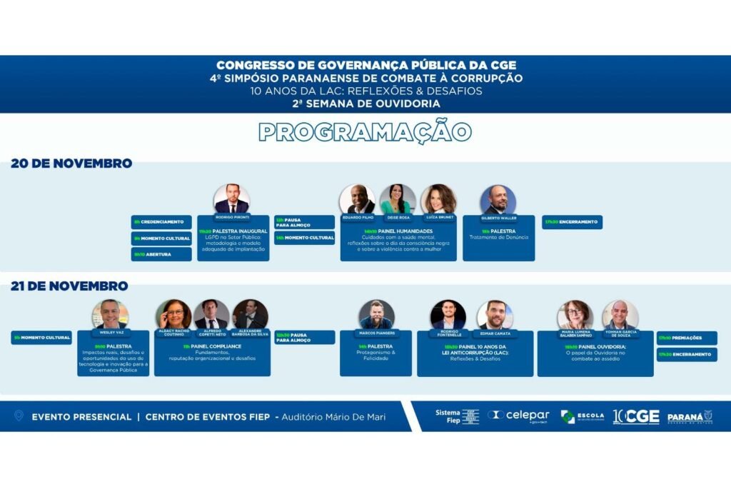 Congresso de Governança Pública da Controladoria-Geral do Estado