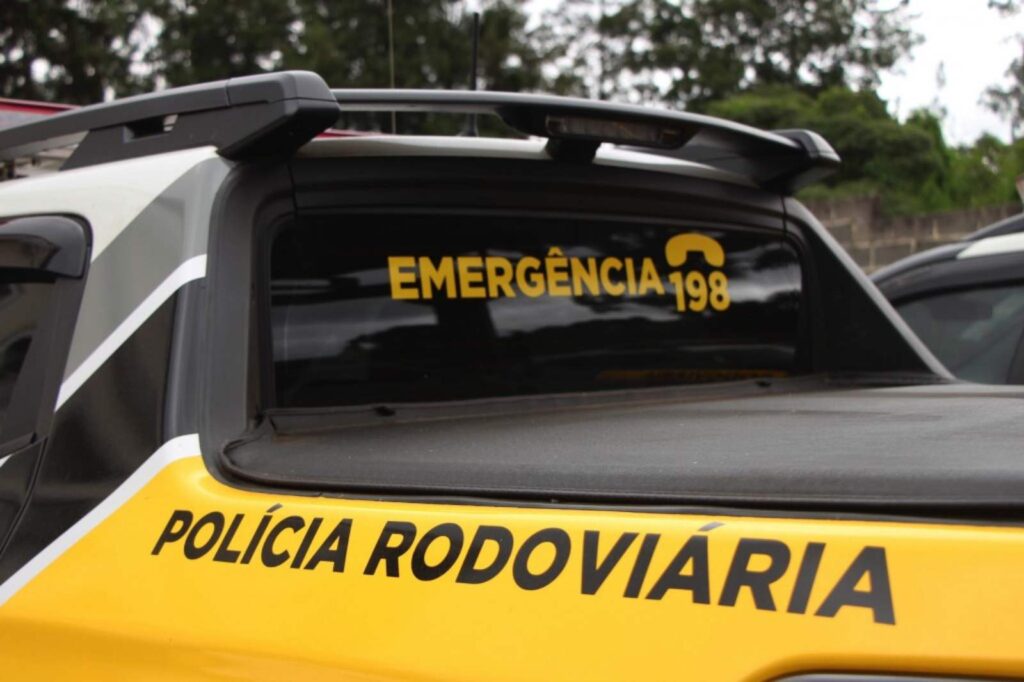 Viatura da Batalhão de Polícia Rodoviária do Paraná
