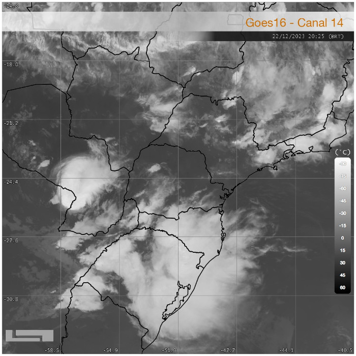 Radar Simepar - 23/12/2023