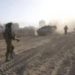 Incursão terrestre chega à principal cidade do sul de Gaza DIVULGAÇÃO/FDI