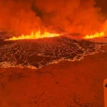 Vulcão na Islândia entra em erupção após semanas de atividade sísmica