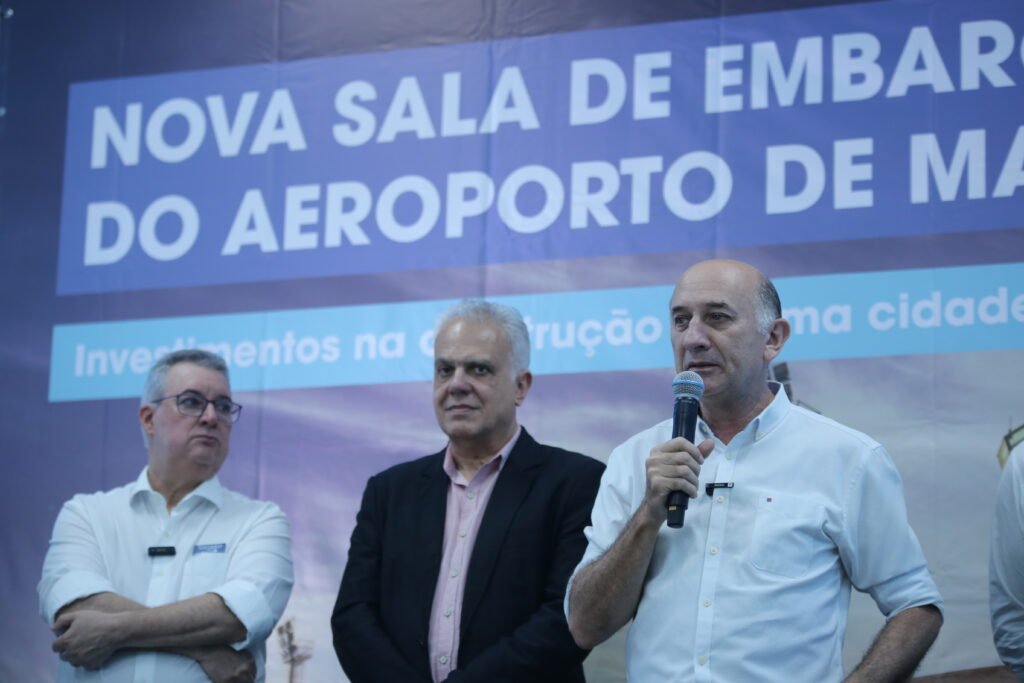 Vice-prefeito Edson Scabora inaugura ampliação da sala de embarque e consolida modernização do Aeroporto de Maringá