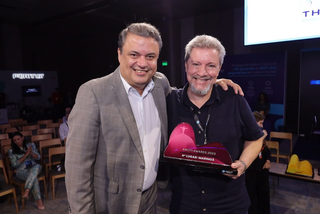 Anciti Awards 2023: Maringá ganha prêmio nacional como quarta cidade mais tecnológica e inovadora do Brasil