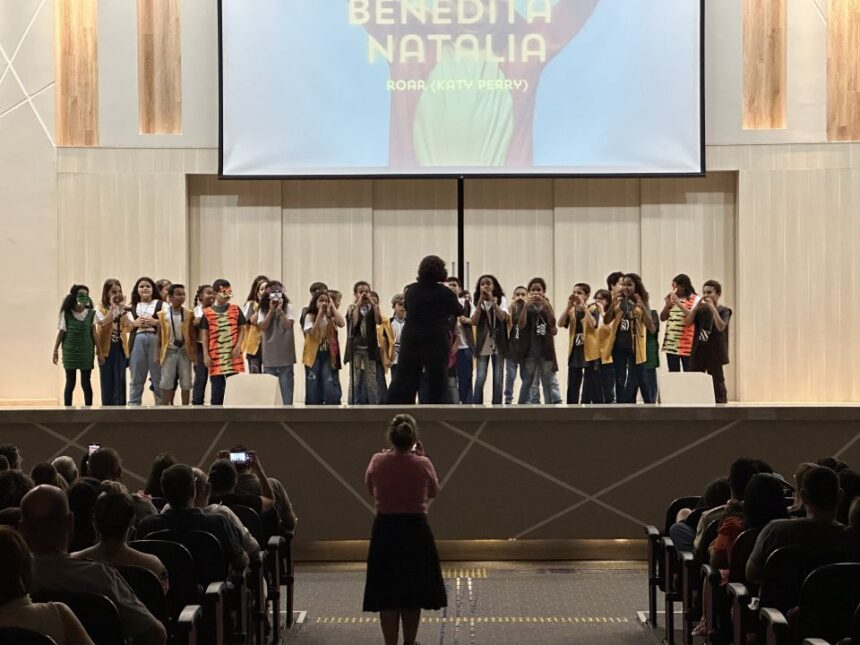 primeira cantata em língua inglesa