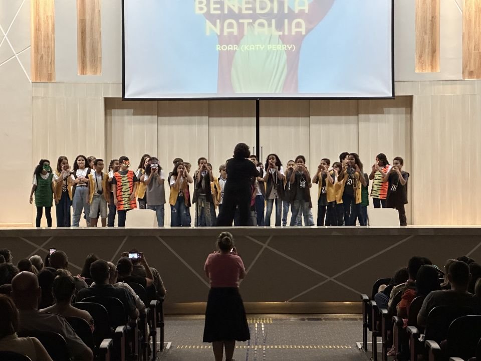 primeira cantata em língua inglesa