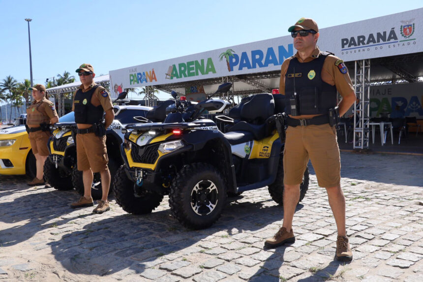 Reforço Policial no Porto de Paranaguá garante recepção segura aos turistas