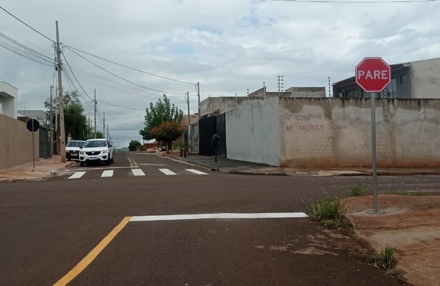 Semutrans segue com ações contínuas de reforço da sinalização para promover trânsito mais seguro