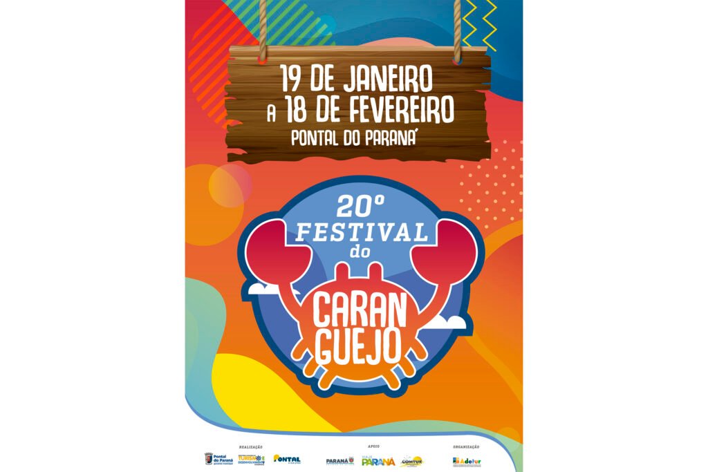 Festival do caranguejo mobiliza turistas em Pontal do Paraná a partir desta sexta-feira