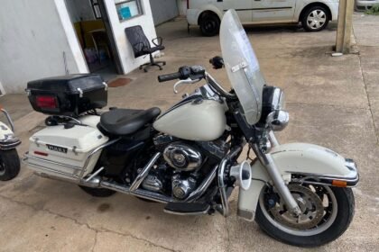 Harley Davidson no leilão