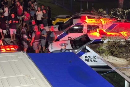 viaturas da polícia penal do paraná- operação verão