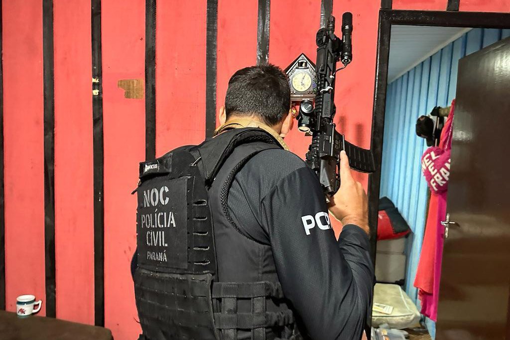 PCPR e PMPR deflagram operação para apurar crime em Pontal do Paraná Foto: PCPR