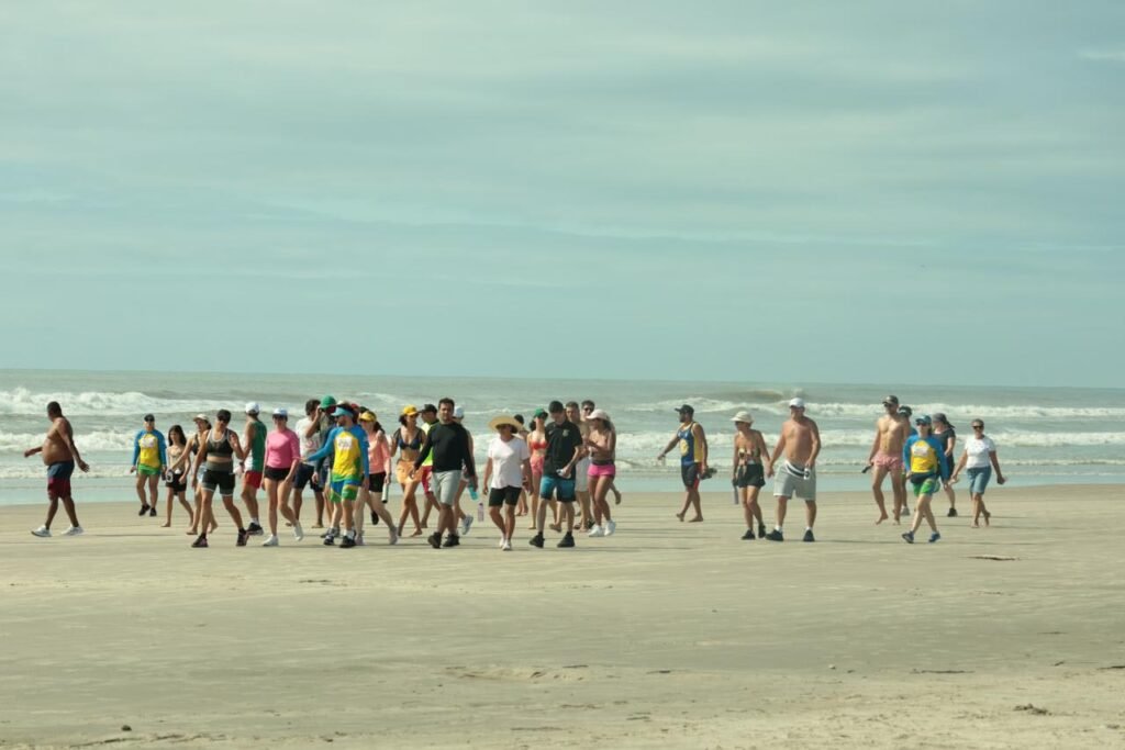 Caminhada na Praia