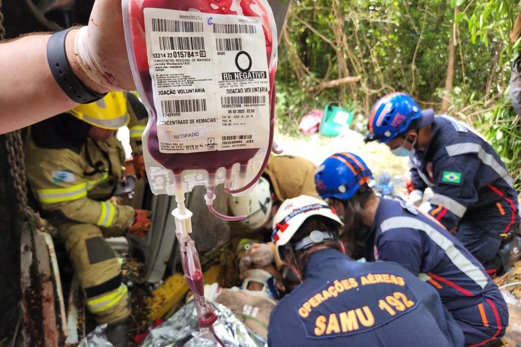 Serviço aeromédico do Paraná bate recorde histórico em 2023 com mais de 4 mil atendimentos