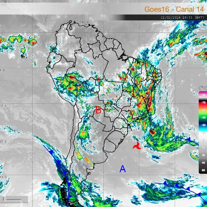 Previsão do tempo para o Paraná