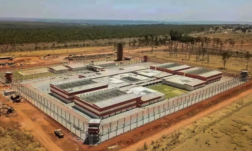 Penitenciária Federal de segurança máxima localizada em Mossoró no Rio Grande do Norte
