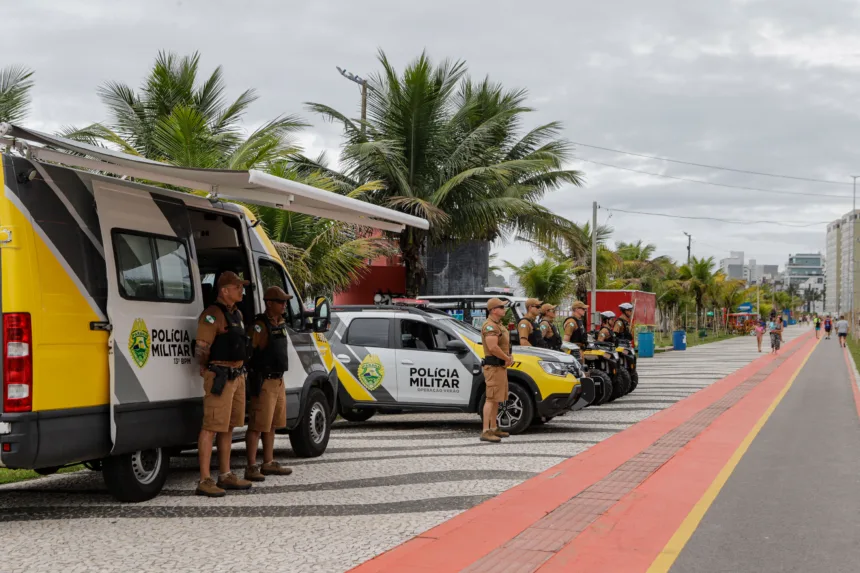 PM reforça policiamento estratégico em Curitiba e Litoral para o Carnaval