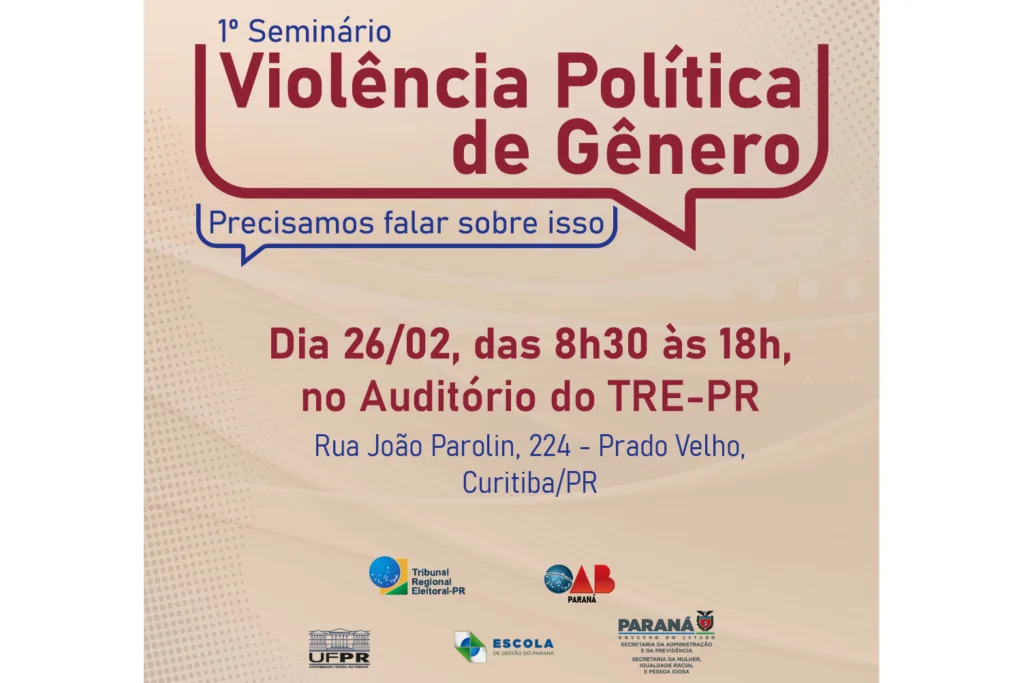 Seminário reúne ministra do STF e grandes nomes para debater violência política de gênero
Foto: Robson Mafra/SEMIPI