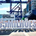 Portos do Paraná, novo recorde de movimentação