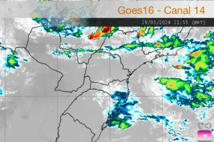 Previsão do tempo Simepar