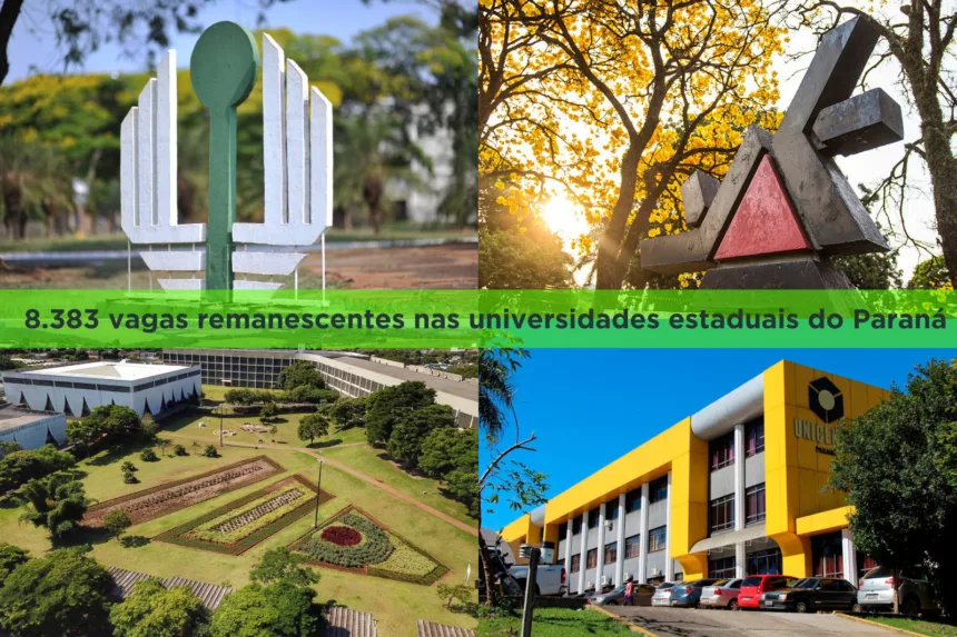Universidades estaduais do Paraná têm 8.383 vagas disponíveis para novos alunos Foto: SETI
